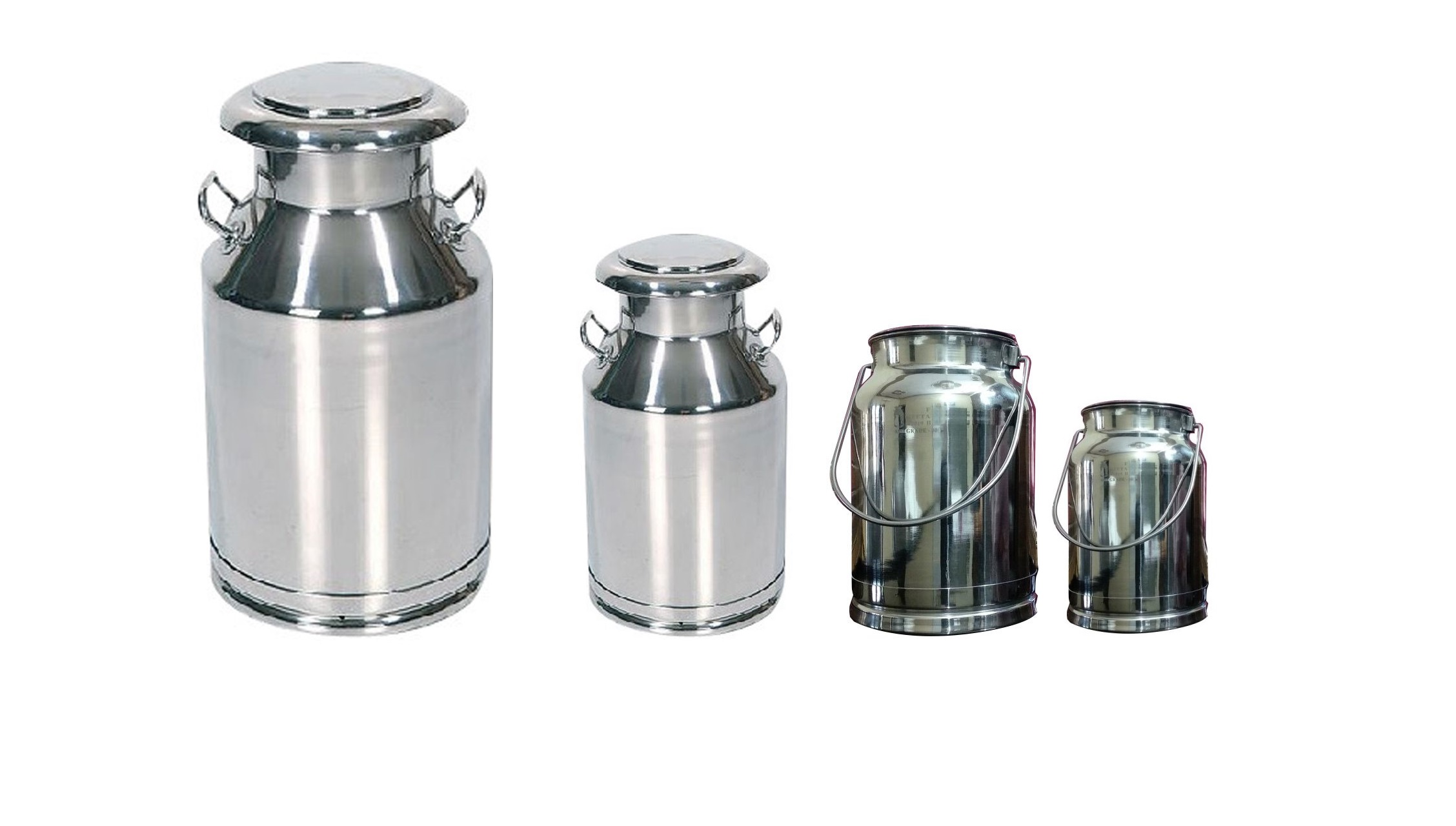 MC-01 STAINLESS STEEL MILK CAN MC-01 STAINLESS STEEL MILK CAN