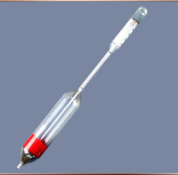 MTE-19 LACTOMETER WITH IN BUILT THERMOMETER (LACTODENSIMETER)