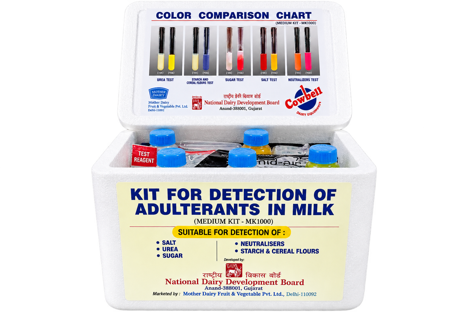 MTE-24 MILK ADULTERATION KIT FOR DAIRY MTE-24 MILK ADULTERATION KIT FOR DAIRY