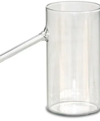 PHY-FLU-028 DISPLACEMENT VESSEL BOROSILICATE GLASS.