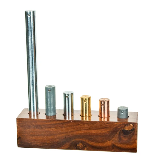 PHY-HEAT-20 SET OF SPECIFIC HEAT CYLINDER EQUAL IN MASS PHY-HEAT-20 SET OF SPECIFIC HEAT CYLINDER EQUAL IN MASS