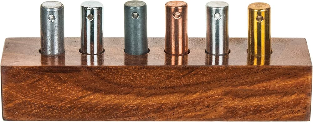 PHY-HEAT-21 SET OF SPECIFIC HEAT CYLINDERS EQUAL IN SIZE PHY-HEAT-21 SET OF SPECIFIC HEAT CYLINDERS EQUAL IN SIZE