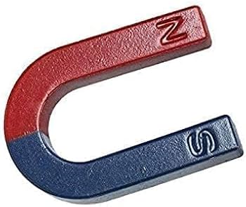 PHY-MAG-07 U-SHAPED MAGNET, CHROME STEEL
