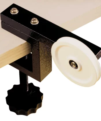 PHY-MECH-13 PULLEY (ROD MOUNTING) BENCH CLAMP (FITTING PLASTIC FRAME)