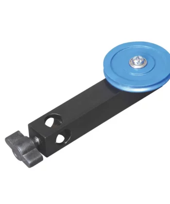 PHY-MECH-16 ALUMINIUM PULLEY (MOUNTED ON ROD)
