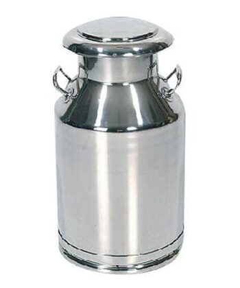 MC-01 STAINLESS STEEL MILK CAN