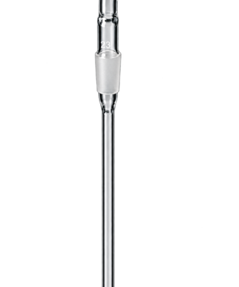 LGW-194 ADAPTER Cone with stem to rubber tubing right angle connection.