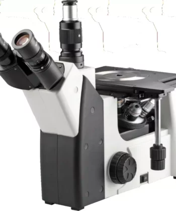 MIC-119 TRINOCULAR ADVANCED INVERTED METALLURGICAL MICROSCOPE