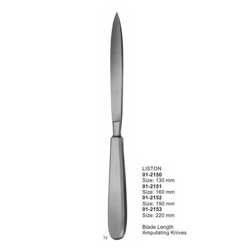 HSI-985 LISTON AMPUTATING CARTILAGE AUTOPSY KNIFE HSI-985 LISTON AMPUTATING CARTILAGE AUTOPSY KNIFE