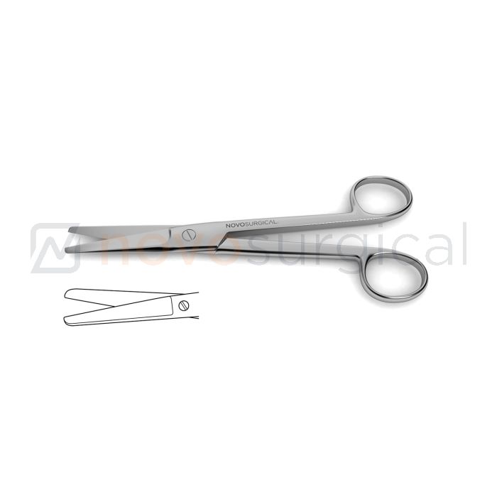 HSI-143 MAYO NOBL DISSECTING SCISSORS STRAIGHT BEVELED BLADES HSI-143 MAYO NOBL DISSECTING SCISSORS STRAIGHT BEVELED BLADES