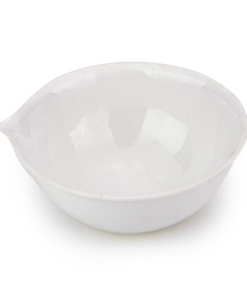 POR-8 EVAPORATING BASIN, PORCELAIN, ROUND FORM