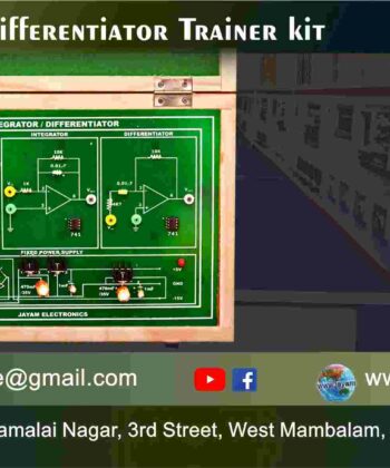 POA-E106 OP-AMP AS INTEGRATOR AND DIFFERENTIATOR TRAINER