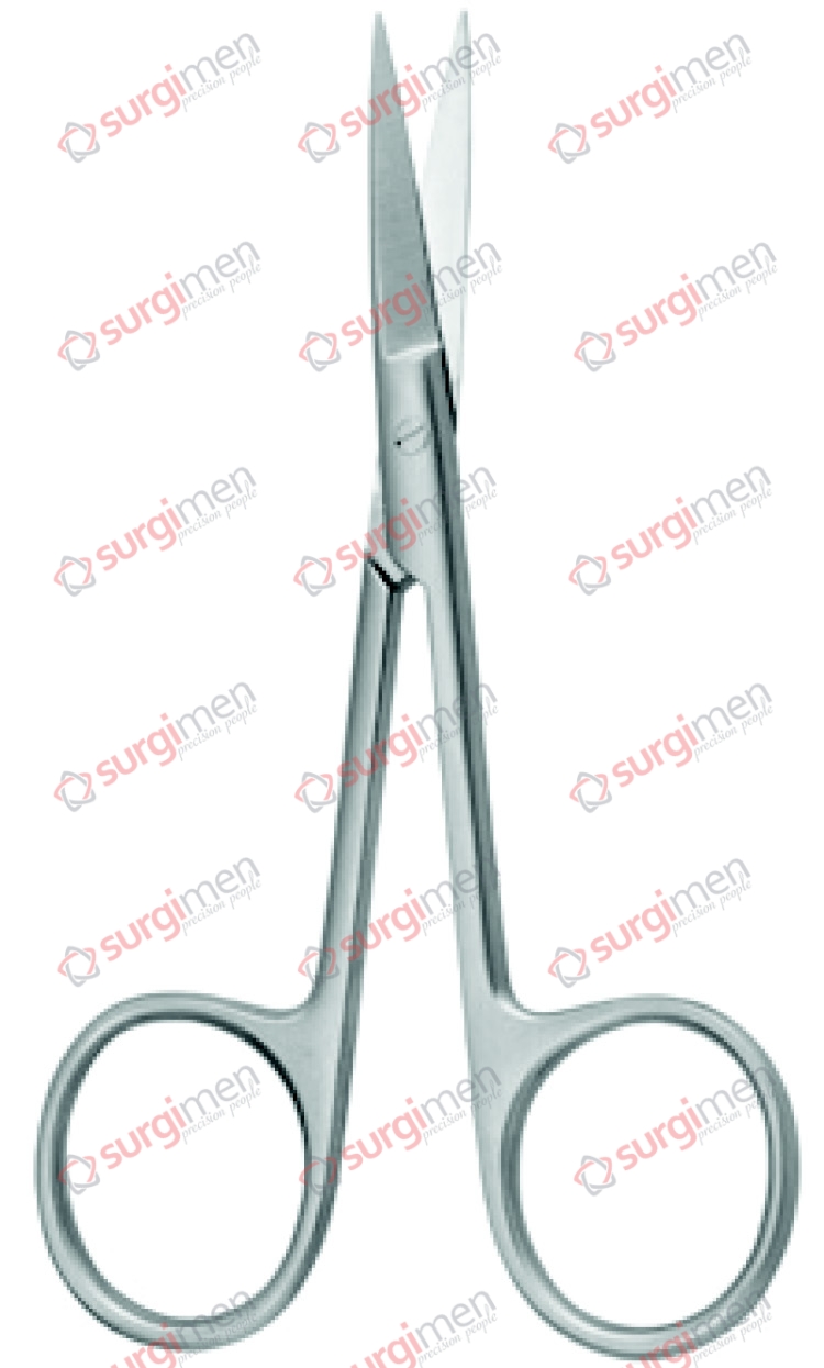 HSI-154 IRIS SCISSORS CURVED ROUND OR FLAT SHANKS HSI-154 IRIS SCISSORS CURVED ROUND OR FLAT SHANKS