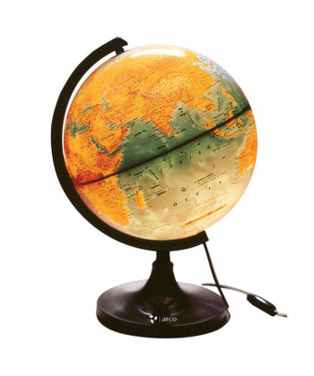 PHY-MESS-38 PHYSICAL RELIEF GLOBE