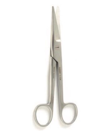 HSI-144 MAYO NOBL DISSECTING SCISSORS CURVED BEVELED BLADES