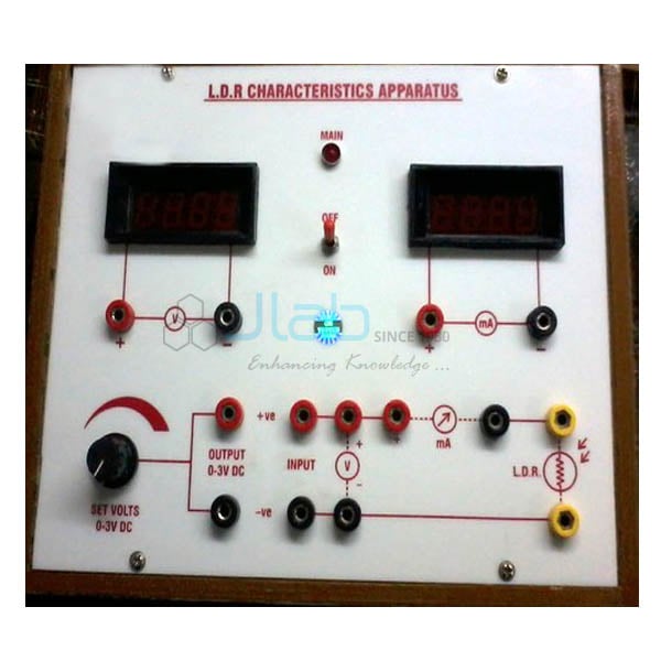 PBE-E098A LDR CHARACTERISTICS APPARATUS PBE-E098A LDR CHARACTERISTICS APPARATUS