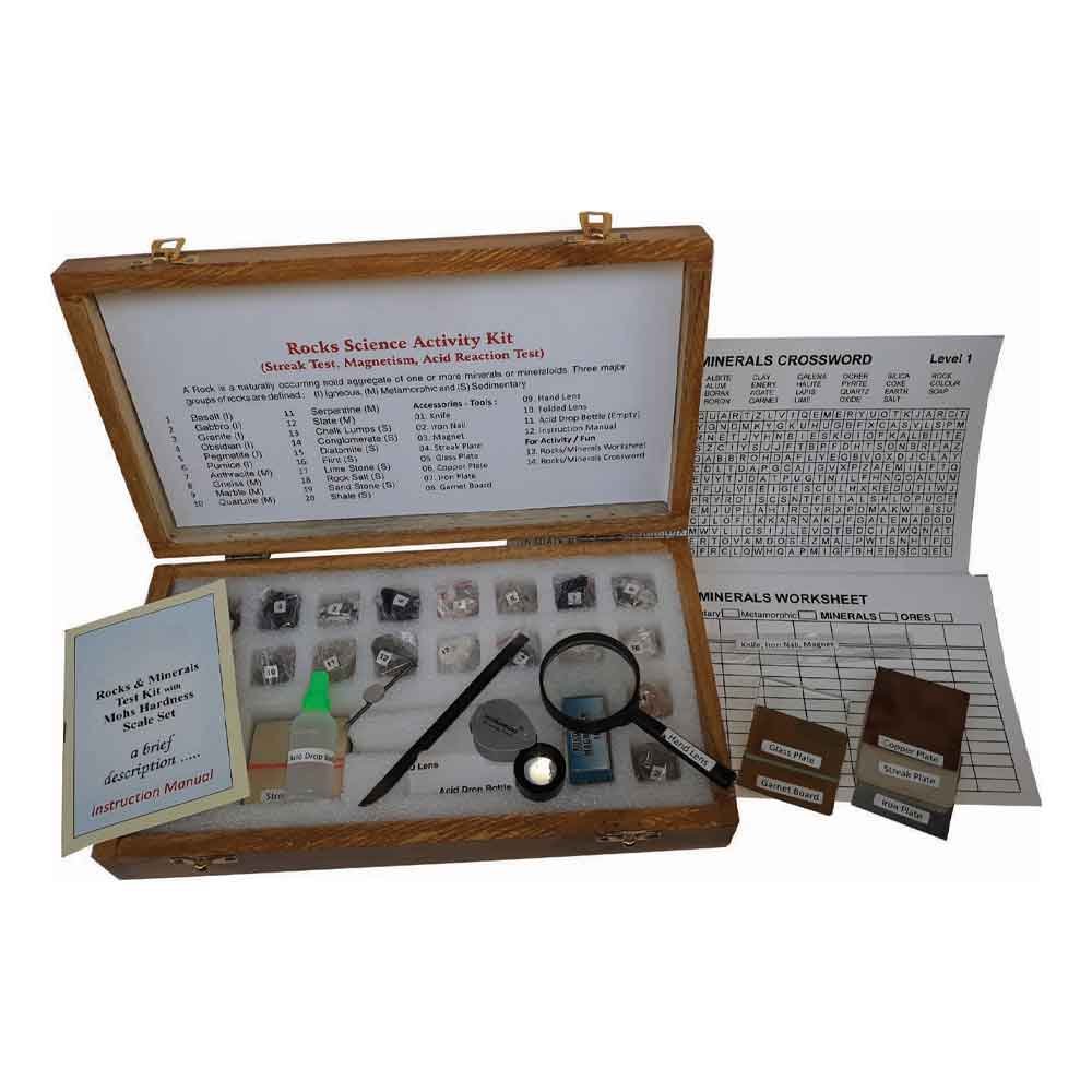 PHY-MESS-09 ROCKS SCIENCE ACTIVITY KIT PHY-MESS-09 ROCKS SCIENCE ACTIVITY KIT