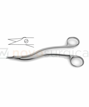 HSI-394 EDGE HEATH SUTUTRE SCISSORS serrated