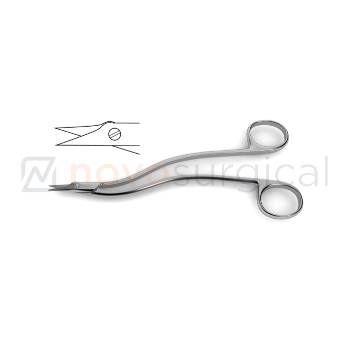 HSI-394 EDGE HEATH SUTUTRE SCISSORS serrated HSI-394 EDGE HEATH SUTUTRE SCISSORS serrated