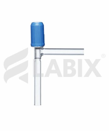 LGW-345 STOPCOCK SCREW TYPE, PTFE KEY WITH TWO PLAIN LIMBS