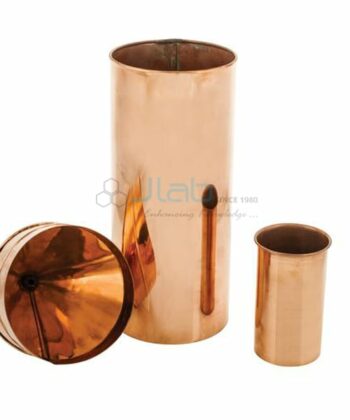 PHY-MESS-46 RAIN GAUGE COPPER PLASTIC JAR