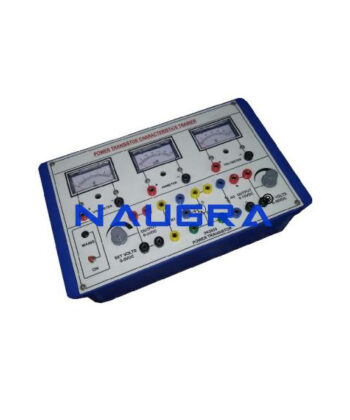 PBE-E068B POWER TRANSISTOR CHARACTERISTICS (ANALOG METERS)