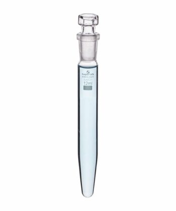 LGW-74 CENTRIFUGE TUBE, Plain with interchangeable stopper conical or round bottom.