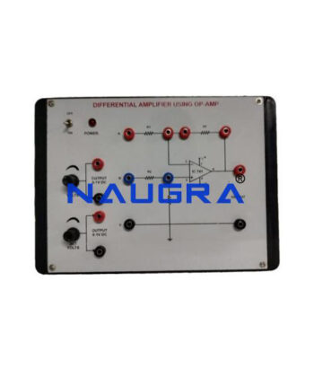 POA-E102 OP-AMP AS DIFFERENTIAL AMPLIFIER TRAINER