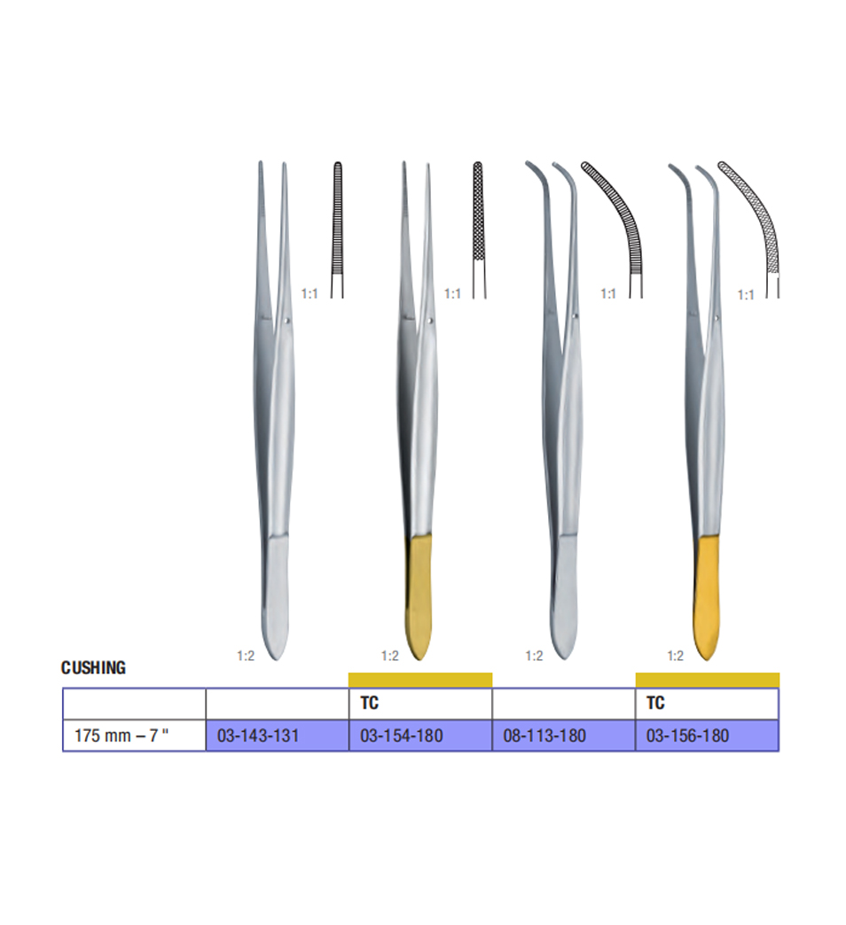HSI-204 CUSHING DRESSING FORCEPS HSI-204 CUSHING DRESSING FORCEPS