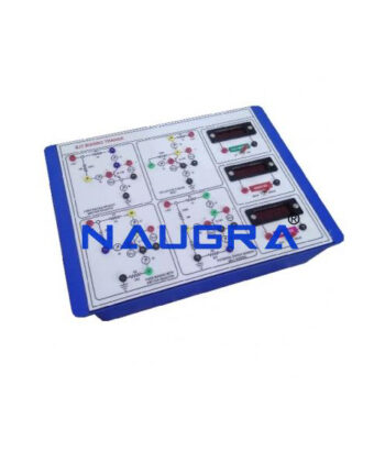 PBE-E433 FEED BIASING OF TRANSISTOR TRAINER (DIGITAL METERS)