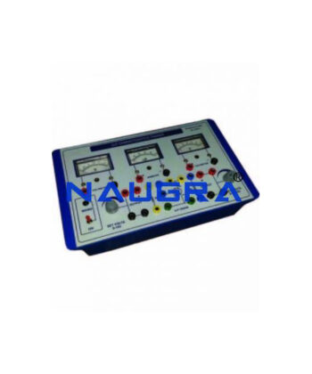 PBE-E431 VOLTAGE DIVIDER BIASING OF TRANSISTOR TRAINER (DIGITAL METERS)