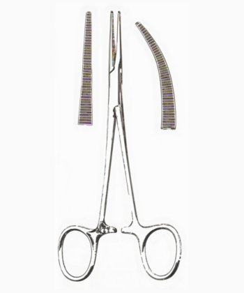 HSI-242 BABY CRILE FORCEPS CURVED