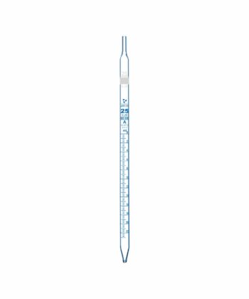 LGW-25 PIPETTES, MEASURING, GRADUATED, MOHR TYPE CLASS "A"