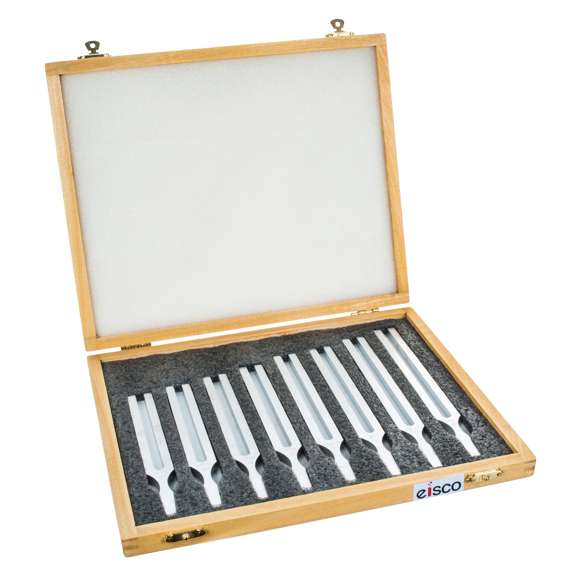PHY-WAVE-004 TUNING FORKS (SET OF 8) ALUMINUM PHY-WAVE-004 TUNING FORKS (SET OF 8) ALUMINUM