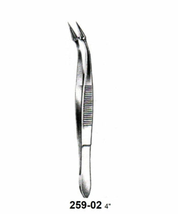 HSI-216 HUNTER’S SPLINTER FORCEPS CURVED
