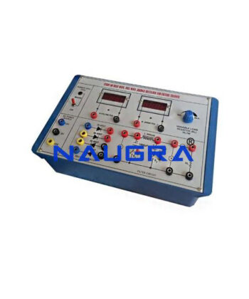 PBE-E031A HALF WAVE, FULL WAVE & BRIDGE RECTIFIER (ANALOG METERS)