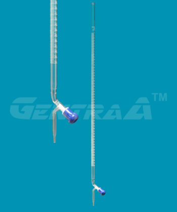 LGW-4 BURETTES WITH SCREW TYPE ROTAFLOW STOPCOCK WITH PTFE KEY