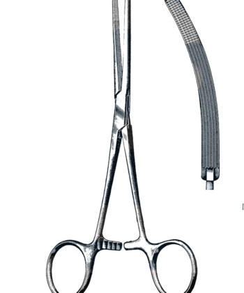 HSI-1061 ROCHESTER CARMALT HYSTERECTOMY FORCEPS CURVED
