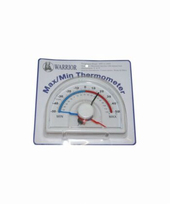 PHY-MESS-61 THERMOMETER WHITE PLASTIC SHEET