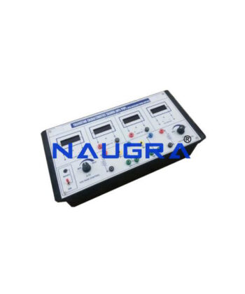 PBE-E002E TRANSISTOR CHARACTERISTICS APPARATUS (CB AND CE MODE WITH MR-65 METER)