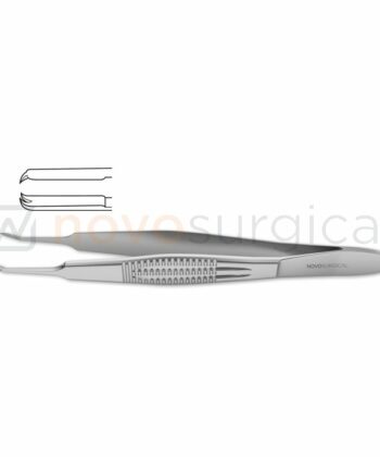 HSI-383 CHAMPIONIERE SUTURE FORCEPS FOR APPROXIMATING ANGLED