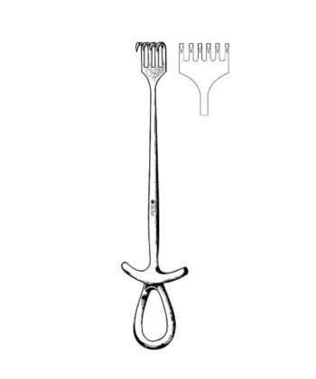 HSI-497 MURPHY RETRACTOR 6 PRONGS