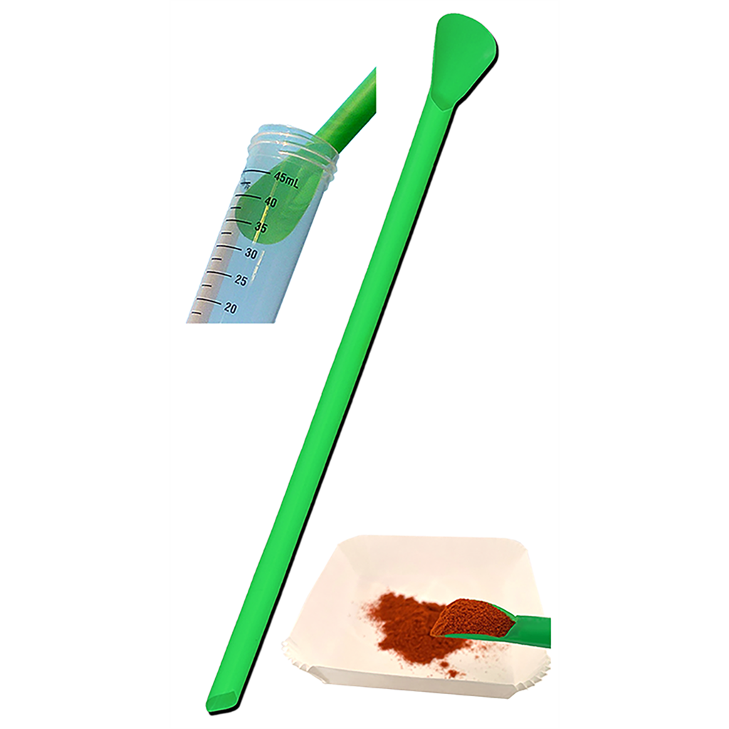 HSI-745 GREEN’S SPATULA WITH LARGE AND SMALL BLADES HSI-745 GREEN’S SPATULA WITH LARGE AND SMALL BLADES