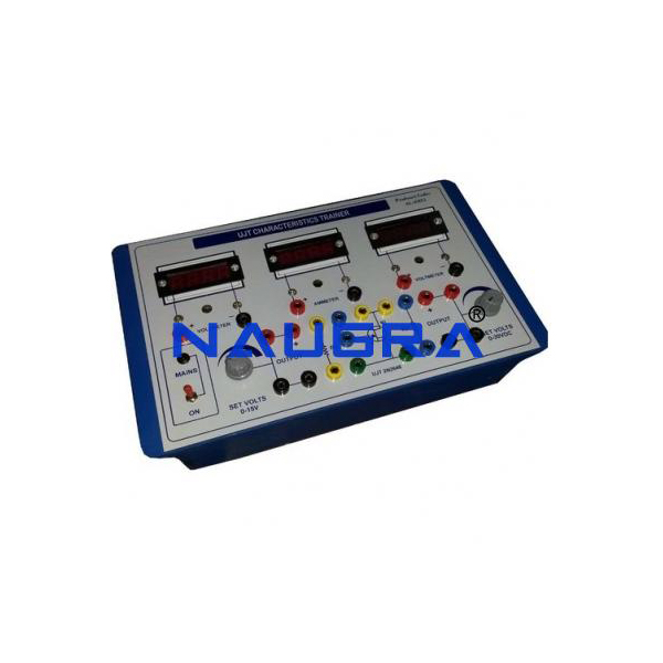 PBE-E015A UJT CHARACTERISTICS TRAINER (ANALOG) PBE-E015A UJT CHARACTERISTICS TRAINER (ANALOG)