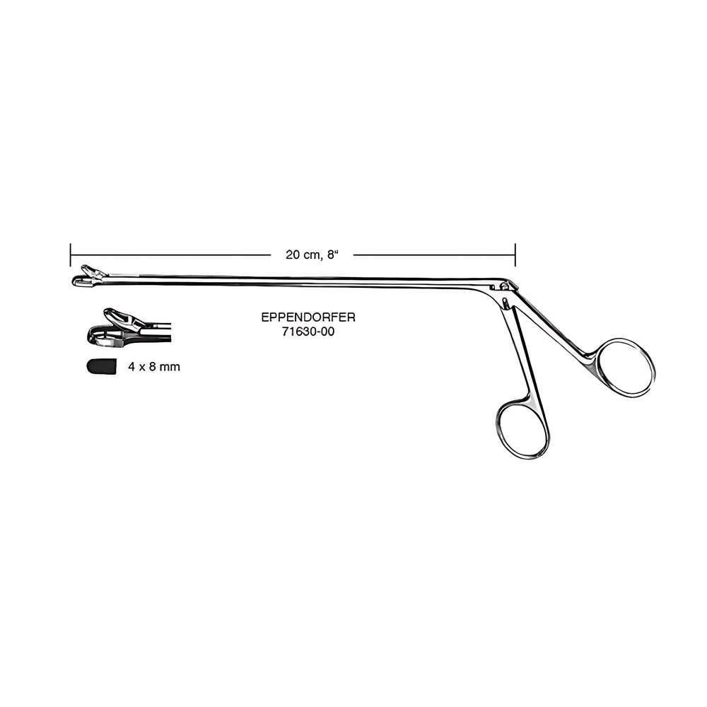 HSI-1124 EPPENDORFER BIOPSY PUNCH ALLIGATOR TYPE SHAFT LENGTH HSI-1124 EPPENDORFER BIOPSY PUNCH ALLIGATOR TYPE SHAFT LENGTH