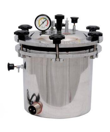 PEL.303 AUTOCLAVE PORTABLE WING NUT STAINLESS STEEL