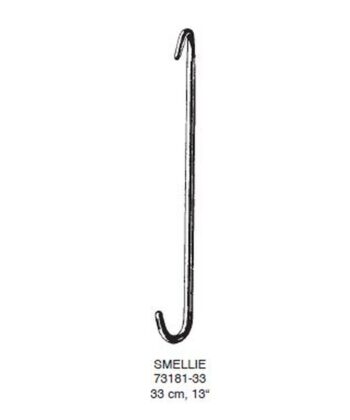 HSI-1097 SMELLIE OBSTETRICAL HOOK AND CROCHET