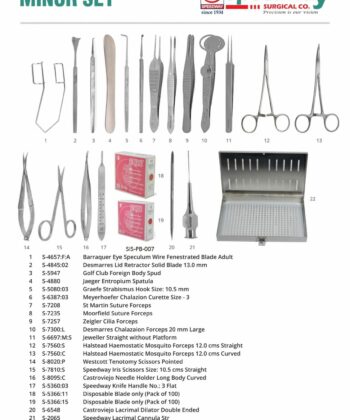 HSI-09 MINOR SURGERY SET