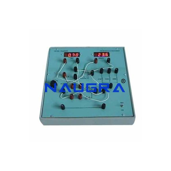 PBE-E432 SELF BIASING OF TRANSISTOR TRAINER (DIGITAL METERS) PBE-E432 SELF BIASING OF TRANSISTOR TRAINER (DIGITAL METERS)