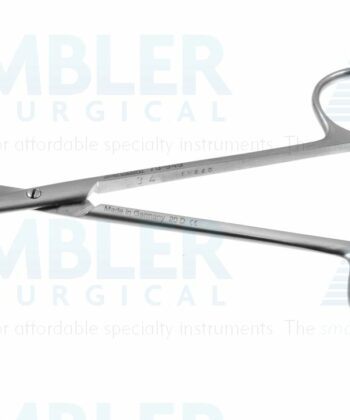 HSI-1195 DISSECTING SCISSORS SLIGHLTY CURVED WITH FLATTENED TIPS